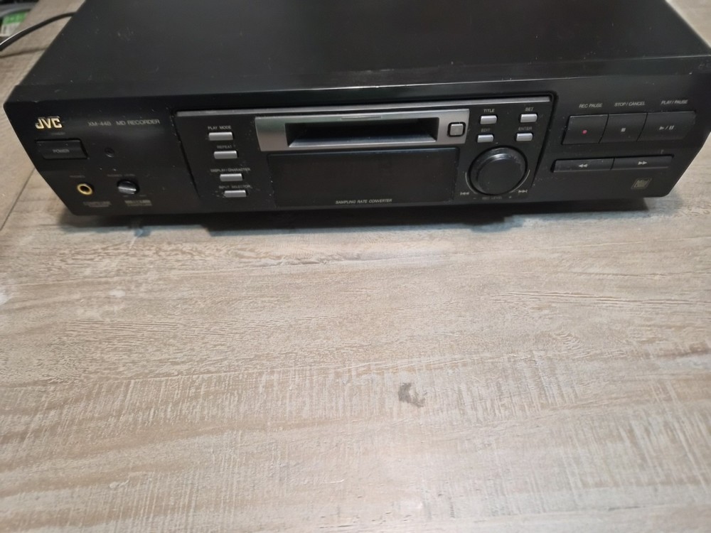 JVC XM-448 MiniDisc MD Recorder