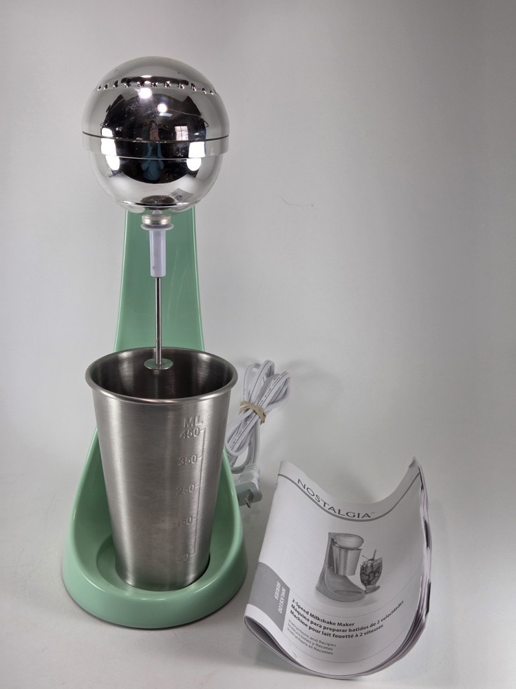 Nostalgia Milkshake Maker Smoothies Drink Juice