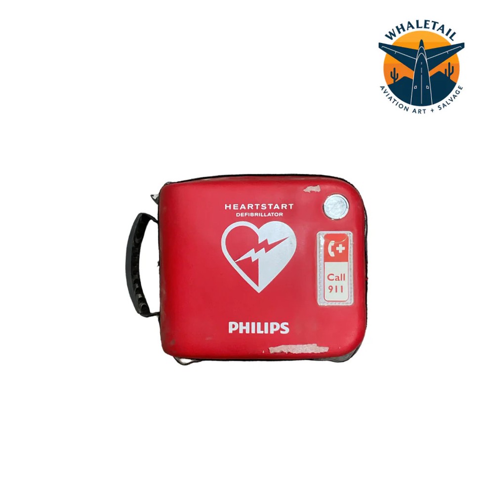 Retired Authentic Airline Defibrillator
