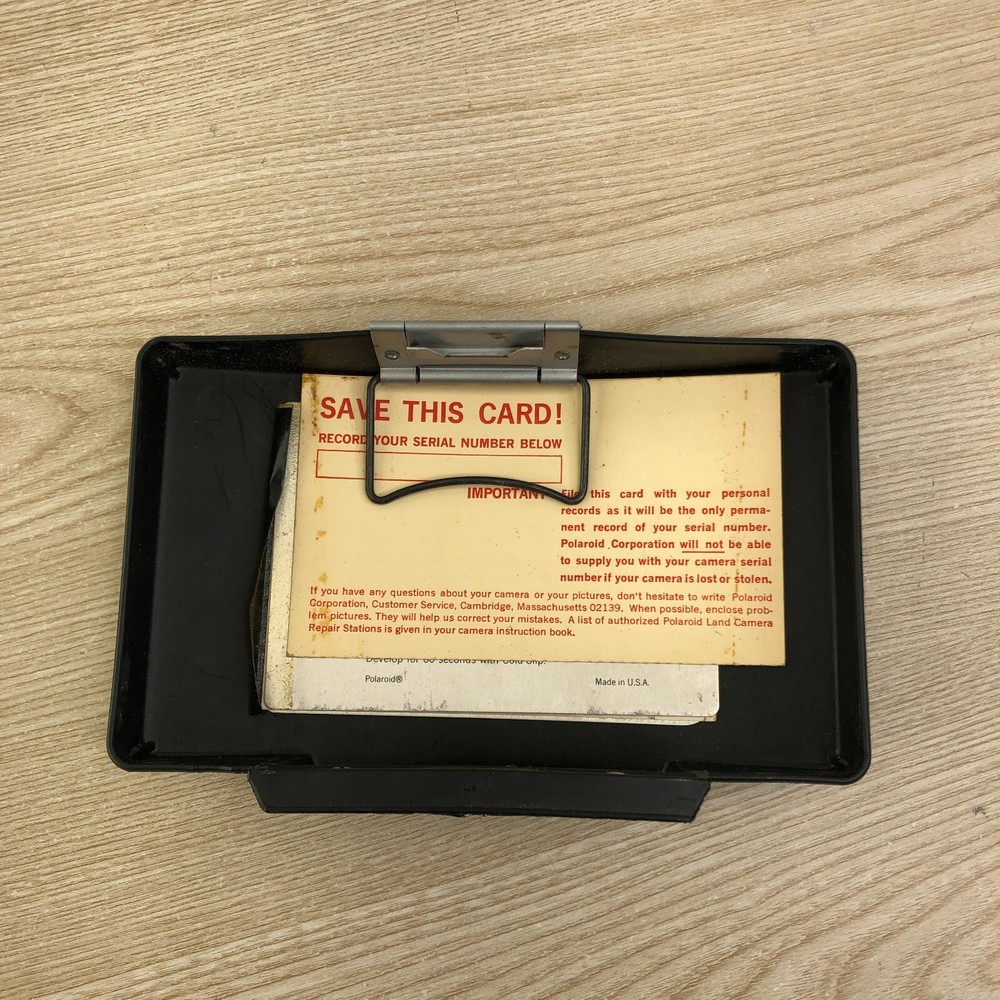 Vintage polaroid land camera Automatic 250 Replacement Front Cover