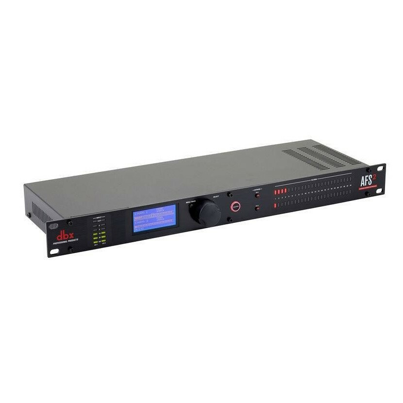 DBX AFS2 Dual-Channel Advanced Feedback Suppression Processor with LCD Display