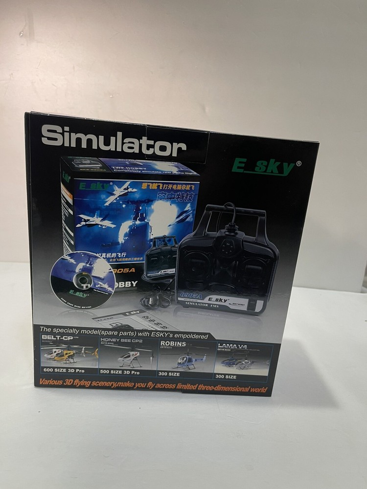 E-Sky E1204A-4 Channel Simulator Controller for FMS At.65-Brand new