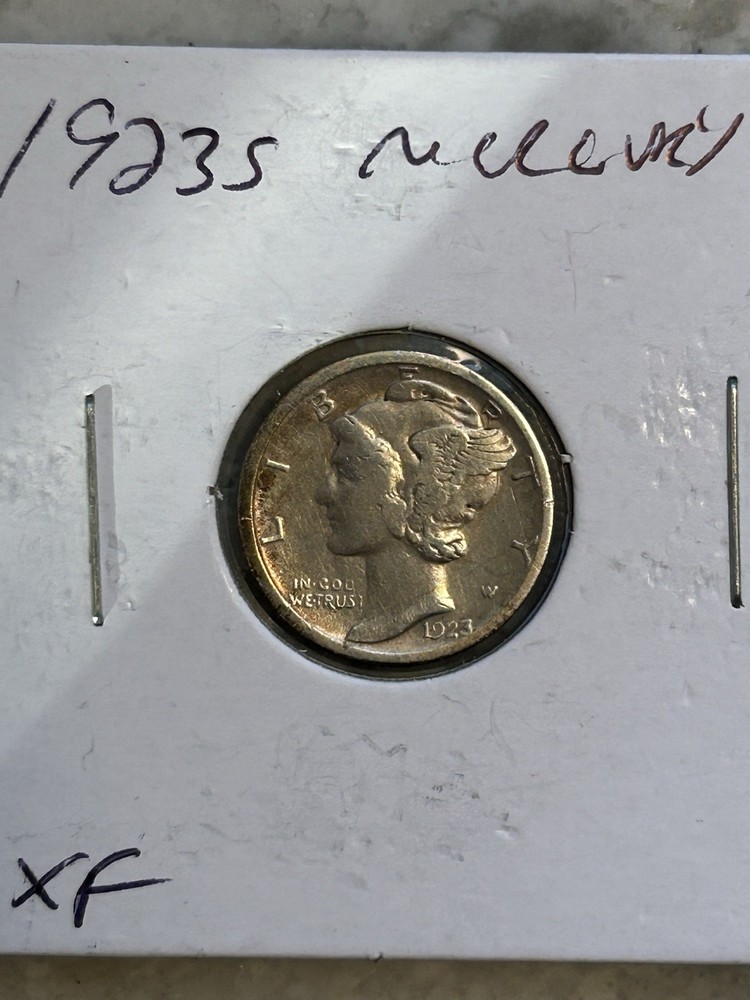 1923 s mercury dime XF