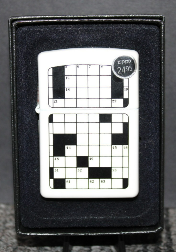 Zippo Crossword Puzzle Lighter [125CHJ]
