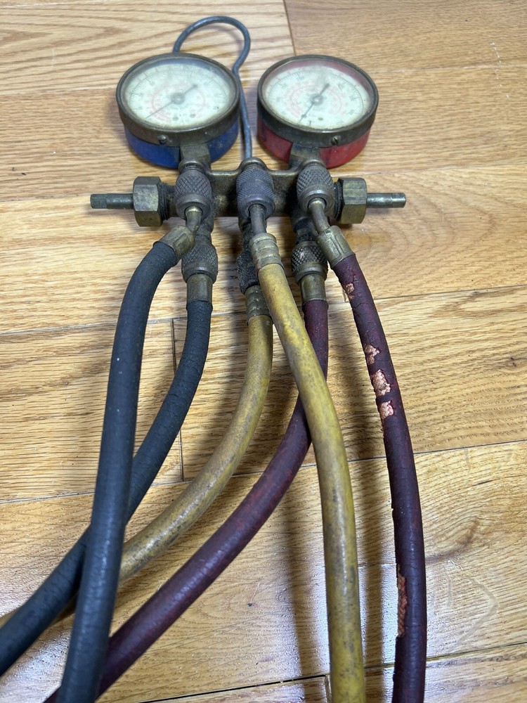 Vintage Uniweld HVAC Guages Untested