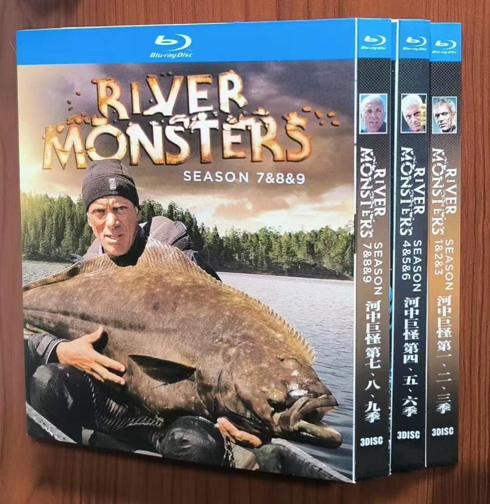 River Monsters Season (1-9): 9-Disc