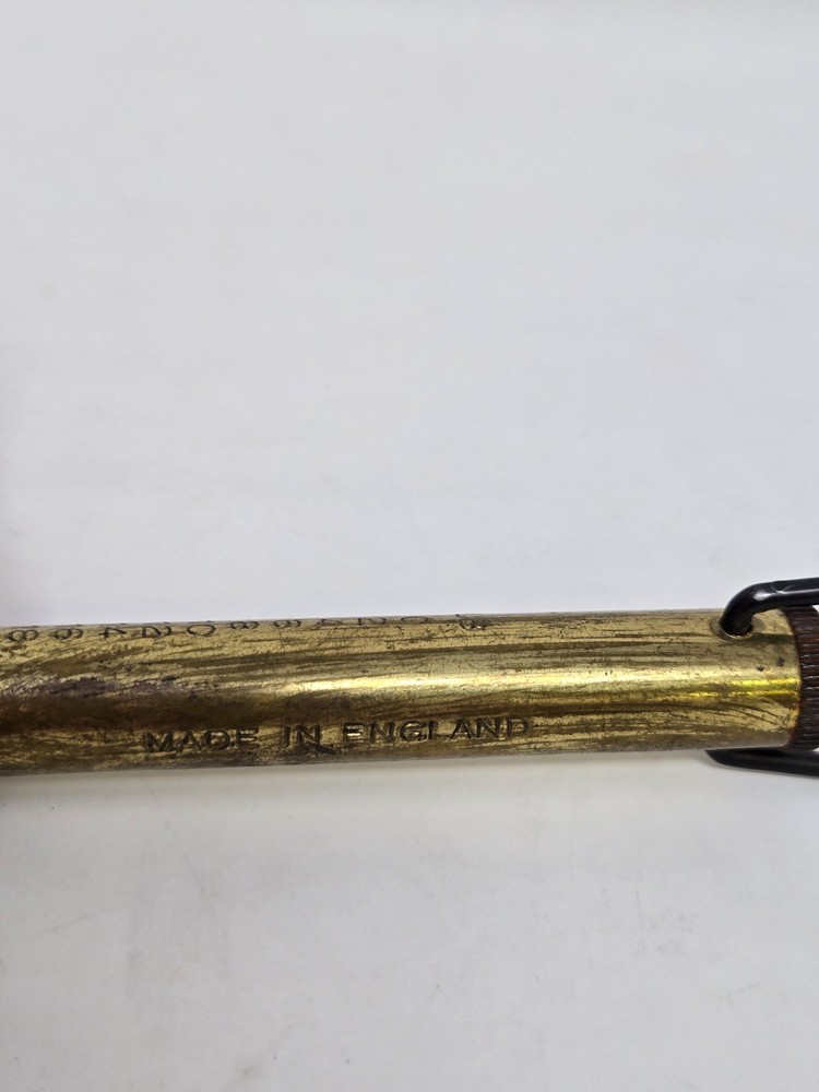 Vintage Brass Spring Salter Pull Down Hanging Scale