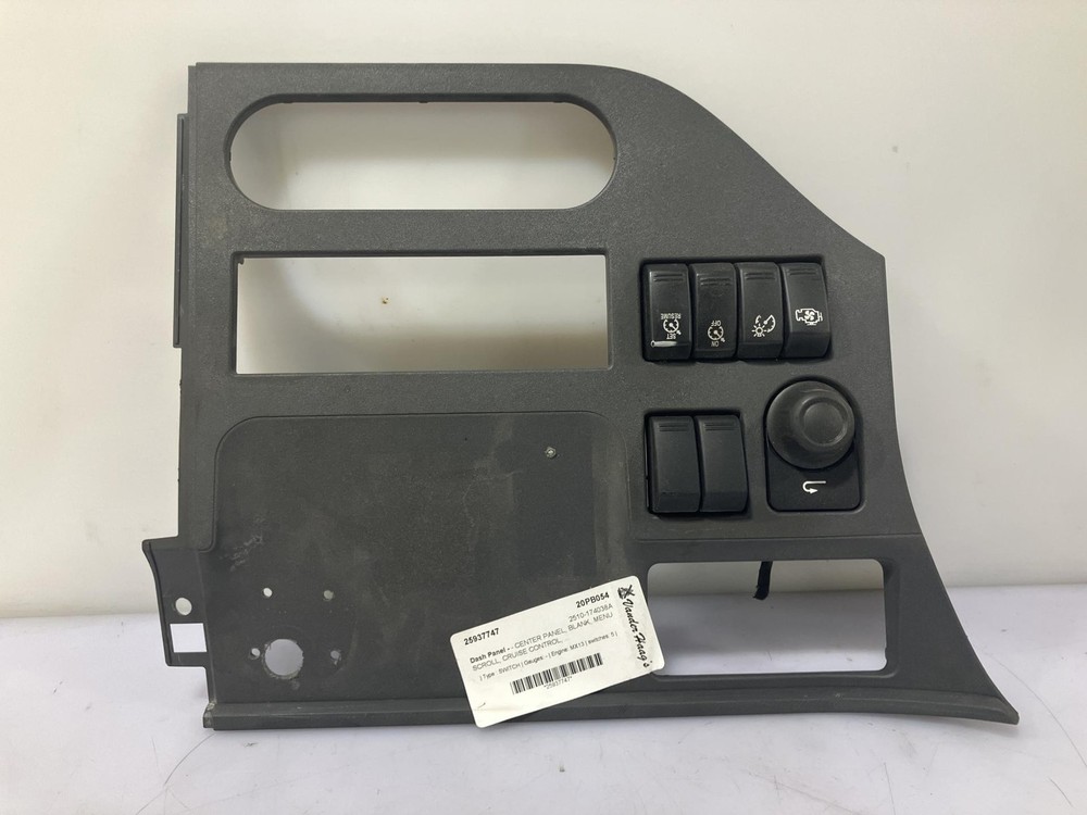2013-2022 Peterbilt 579 SWITCH Dash Panel - Used