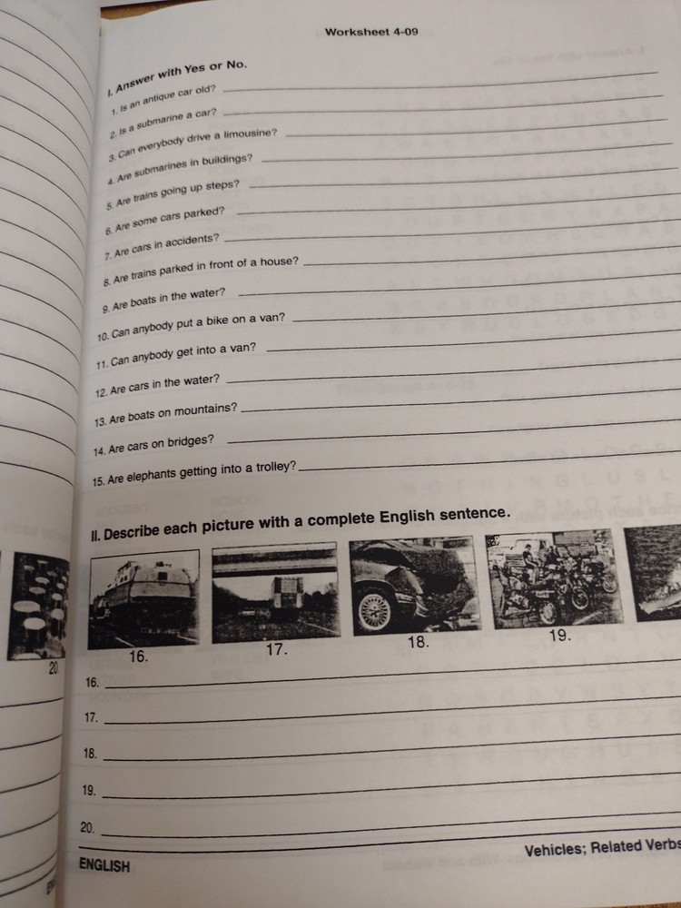 RosettaStone English US Level 1-2 Language Learning Study Guides Worksheets