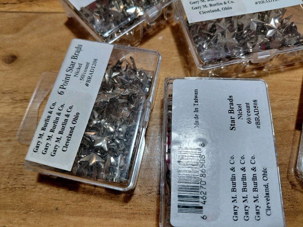 Star Brads Multicolor Eyelets Andmore For DYI crafting