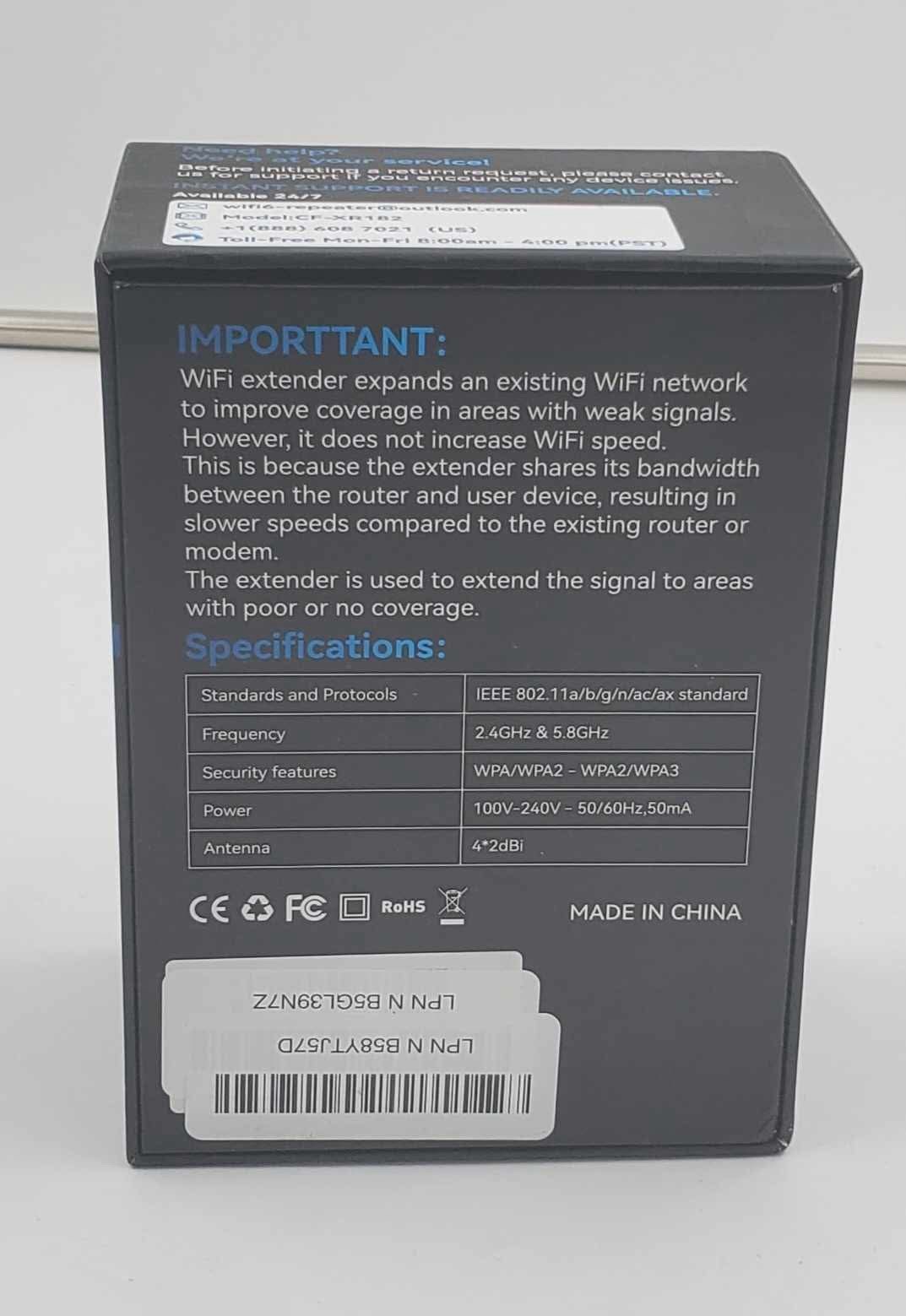 2025 Wifi Extender Signal Booster New Gen Wifi 6 Repeater