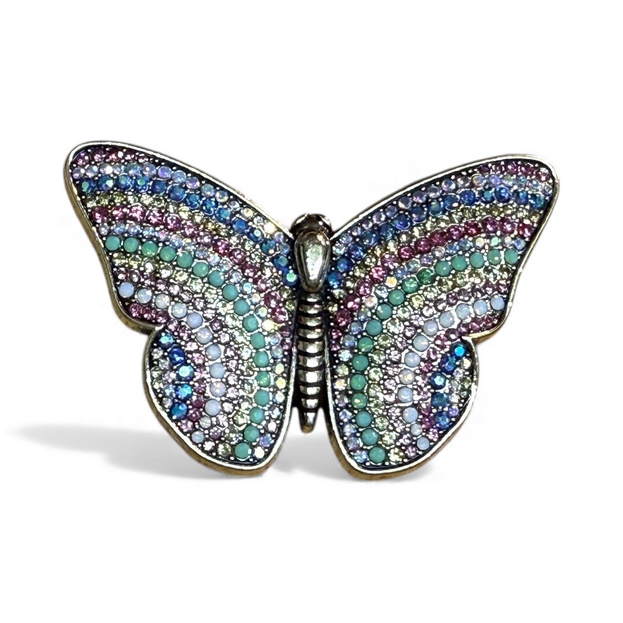 Handmade Dual Crystal Butterfly Mold For Resin