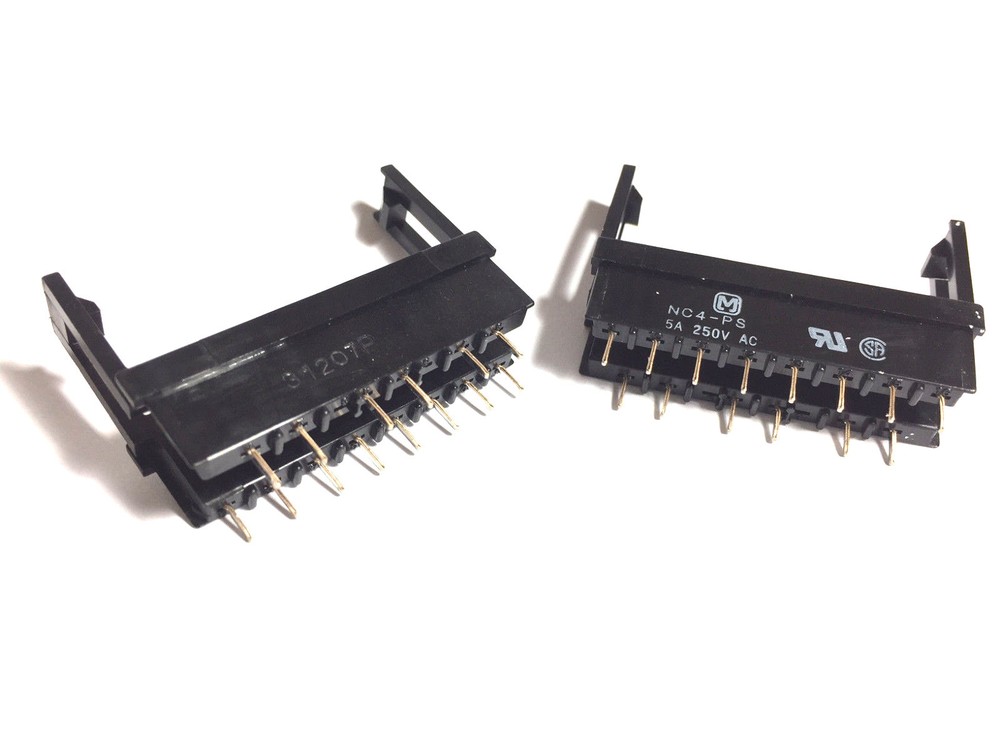 New!! 2x 255-1996 NC4-PS Socket PCB Panasonic