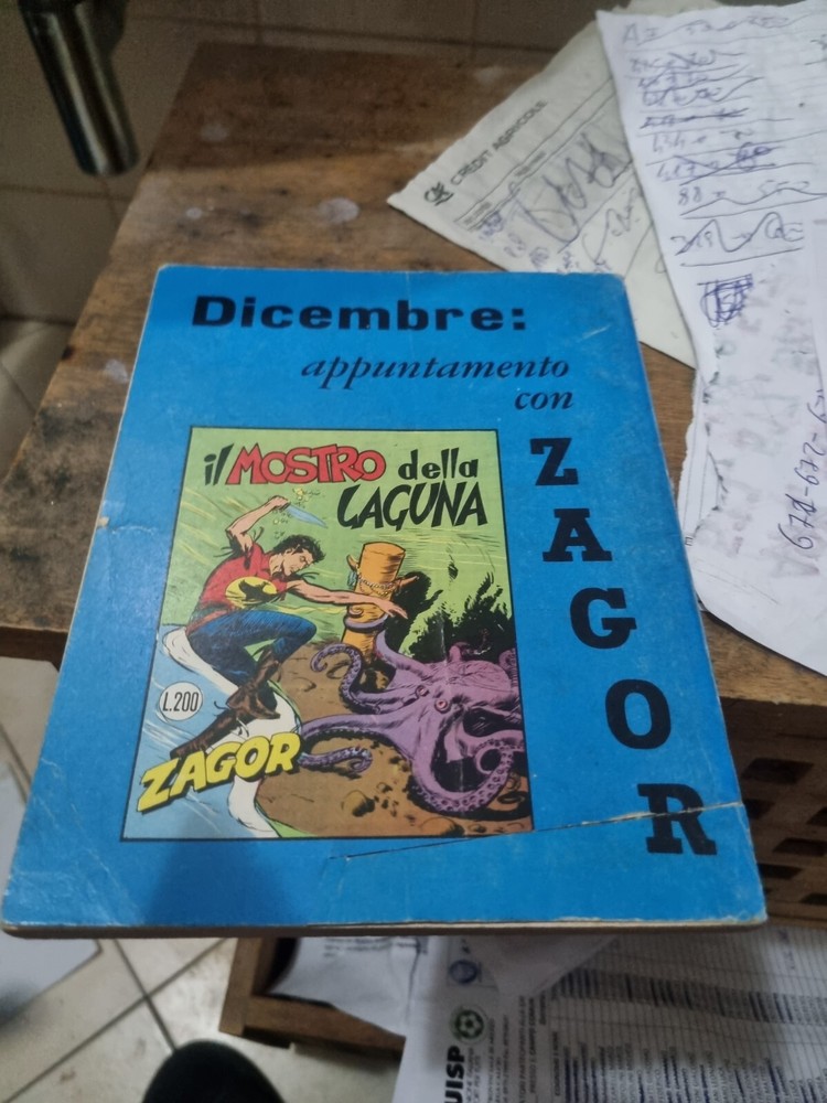 ZAGOR ZENITH ORIGINAL NO. 92 EXCELLENT CONDITIONOOOO
