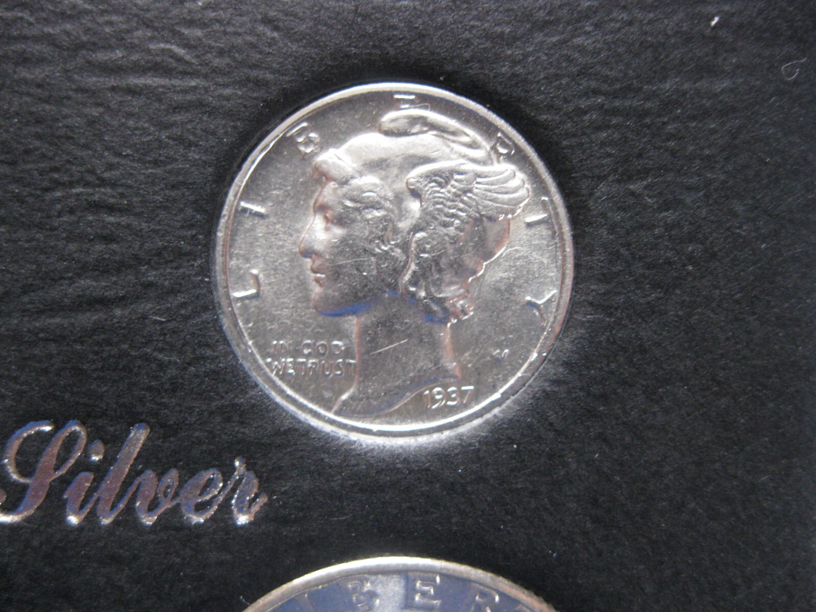 1937 P US Silver Mint Set Gem Brilliant Uncirculated!