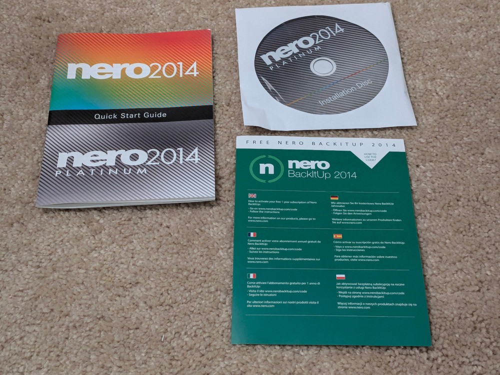 NERO 2014 PLATINUM / media software for windows 4k 3D