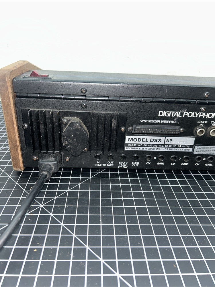 Oberheim DSX Digital Polyphonic Sequencer