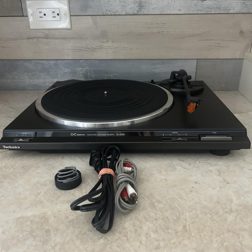 Vintage TECHNICS SL-B280U Automatic Turntable System Working Missing Parts