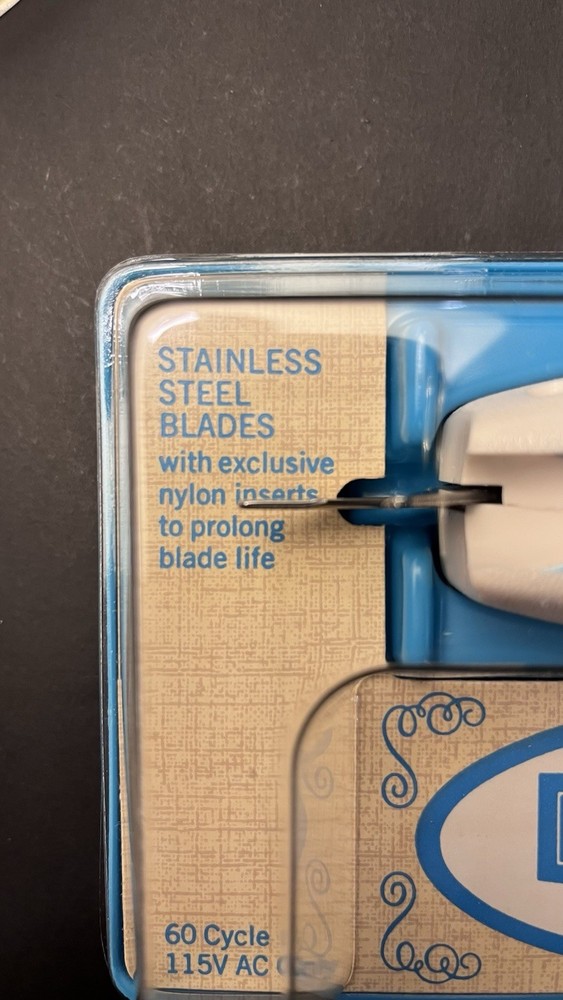 VTG Sears Electric Sewing Scissors New in box. Untested