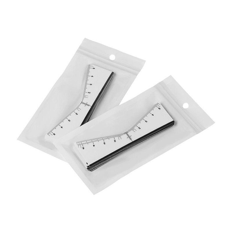 25PCS Eyebrow Positioning ruler Microblading Measurement Permanent Make Up Kit
