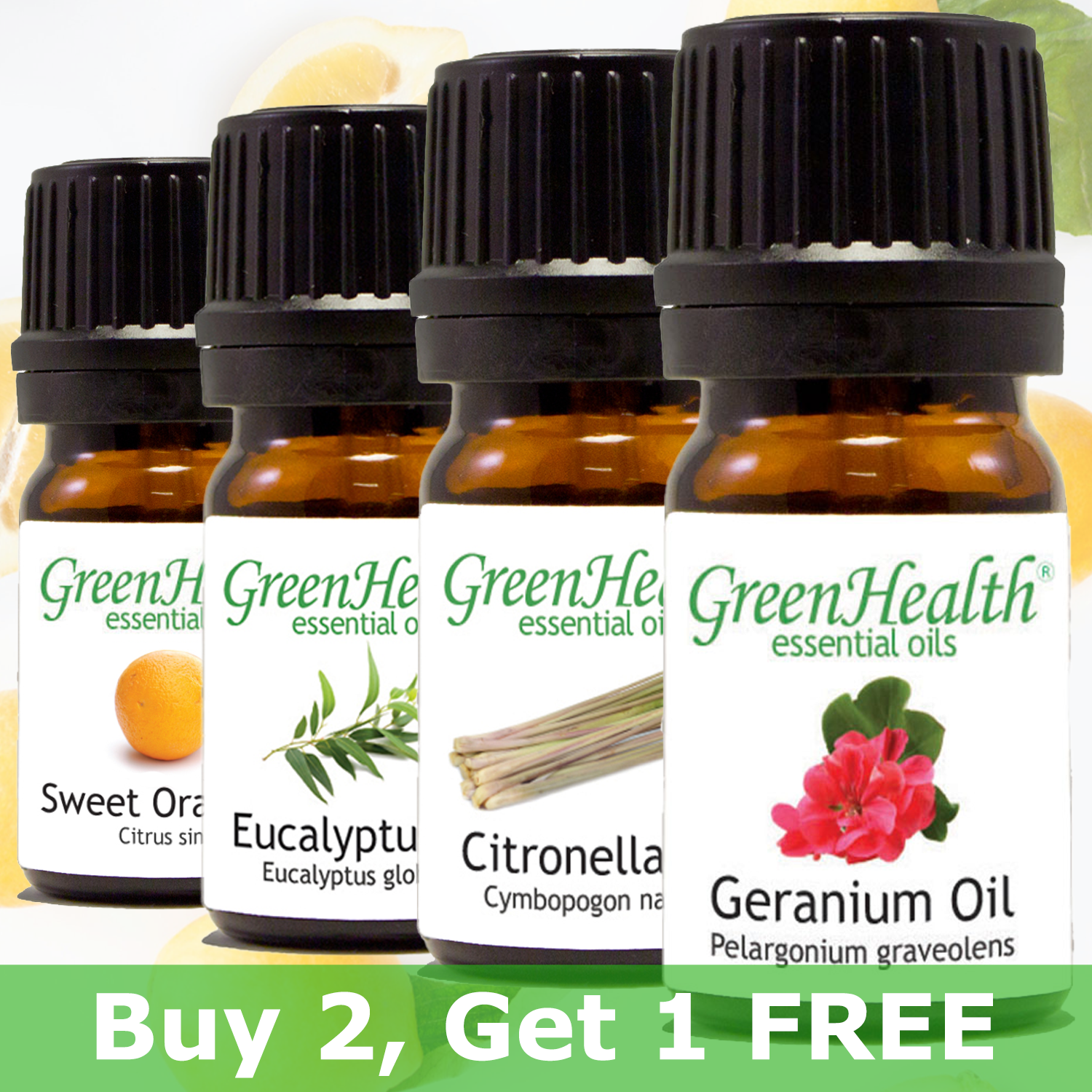 5ml Essential Oils-- 100% Pure & All Natural, Free Shipping, 50+ Oils