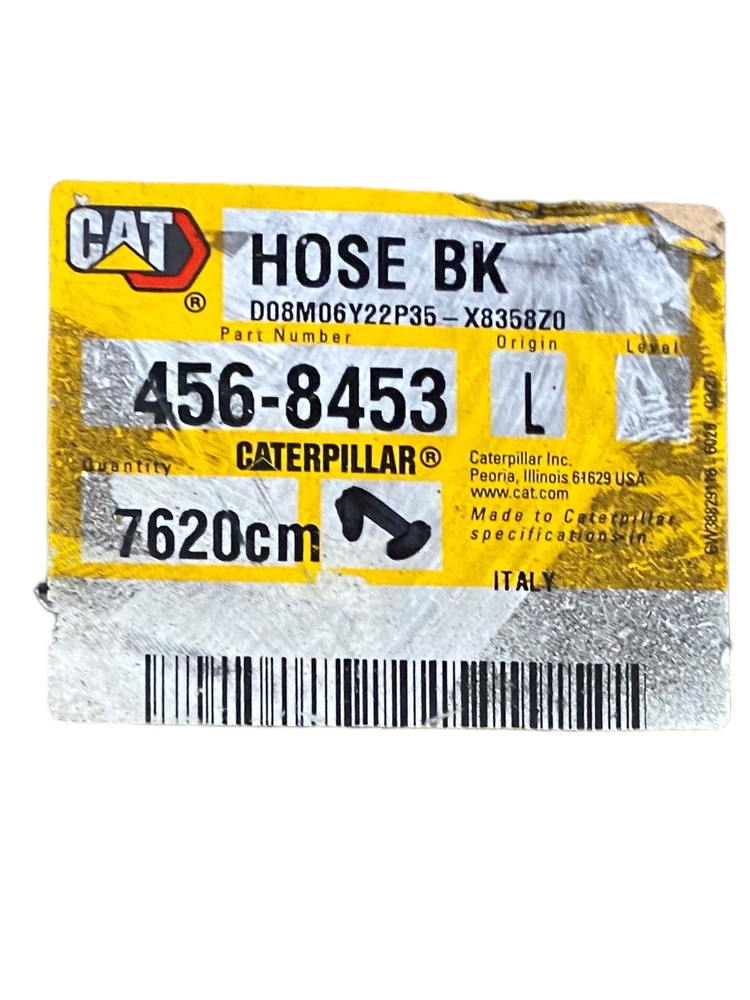 Caterpillar, 456-8453, Two Wire Braid, Compact Hose, 7620cm