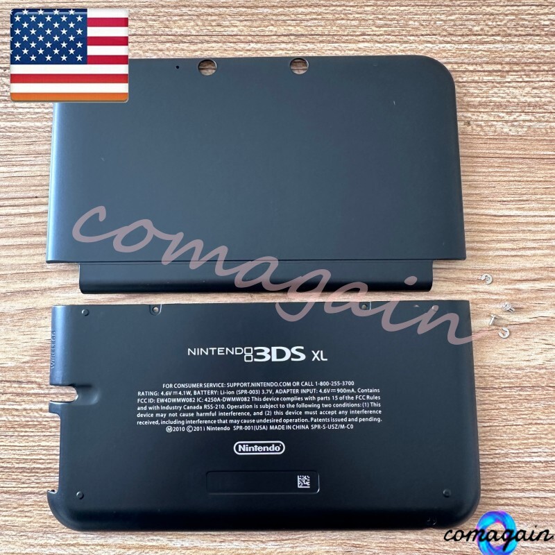 Front + Back Housing Shell Case Cover Replace For Nintendo 3DS XL/LL Old Console