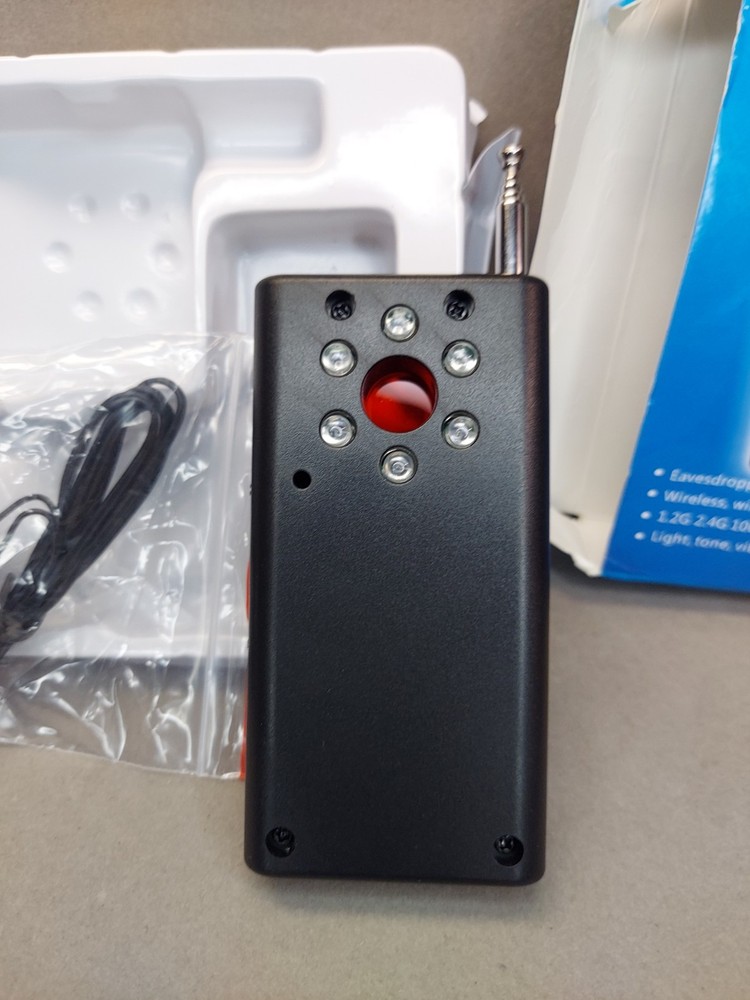 Full Range All-Round Detector CC308+Eavesdropping device Open box