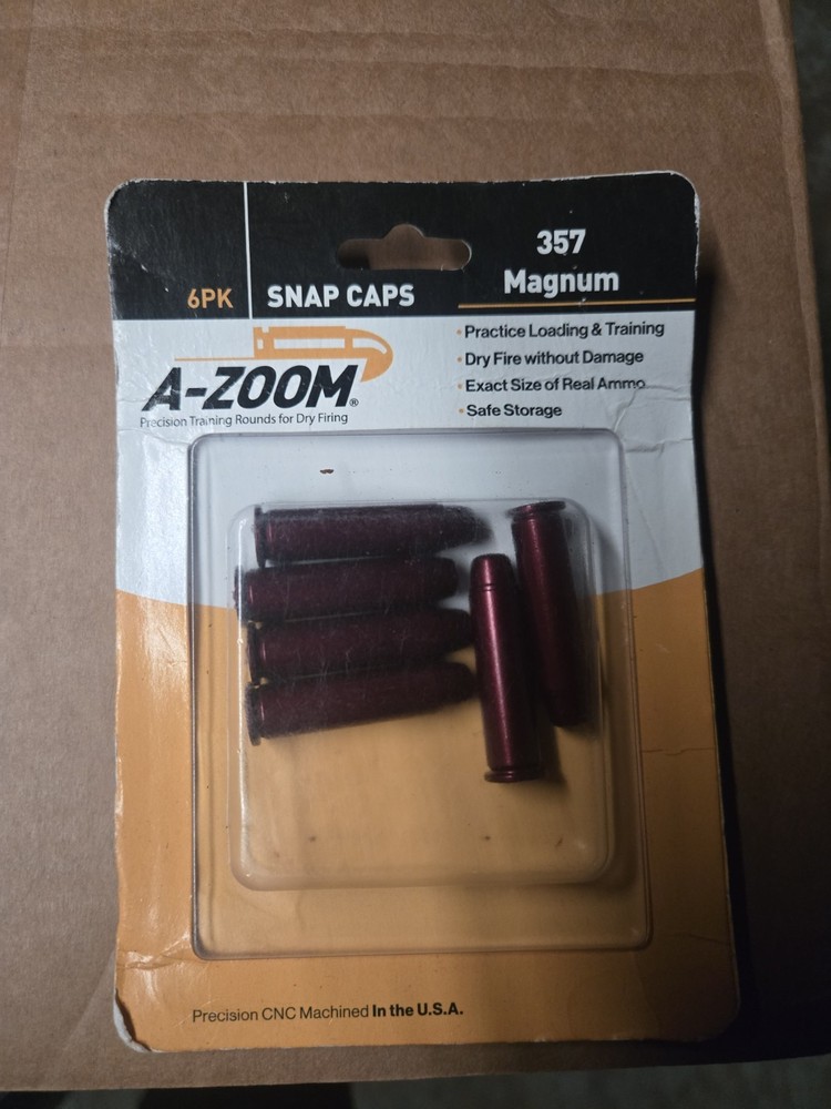357 magnum snap caps