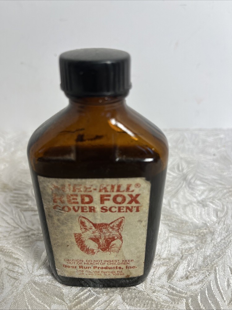 Sure-kill Red Fox Cover Scent 100% Natural Fox Bottle Open