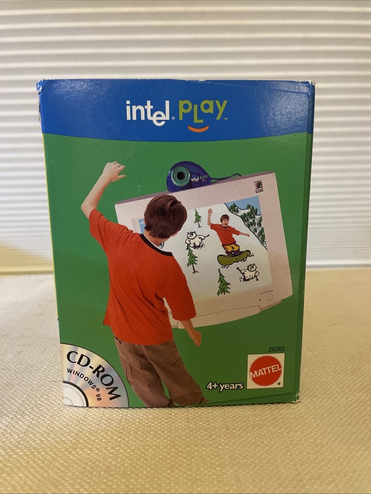 Genuine Mattel Intel Play Me2Cam Computer Video Camera **READ**