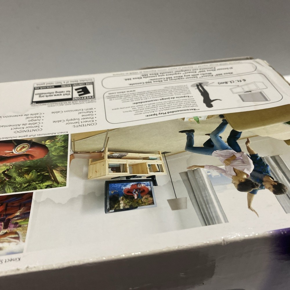 Microsoft Xbox 360 Kinect Motion Sensor Bundle, Tested And Working