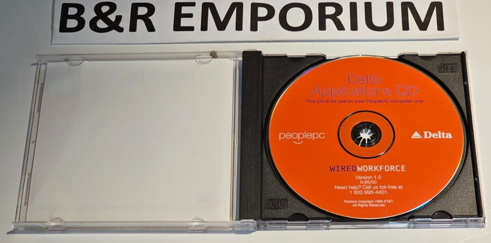 Delta Applications CD 1.0: Wired Workforce - (2000 PeoplePC) - Pre-owned CD-ROM