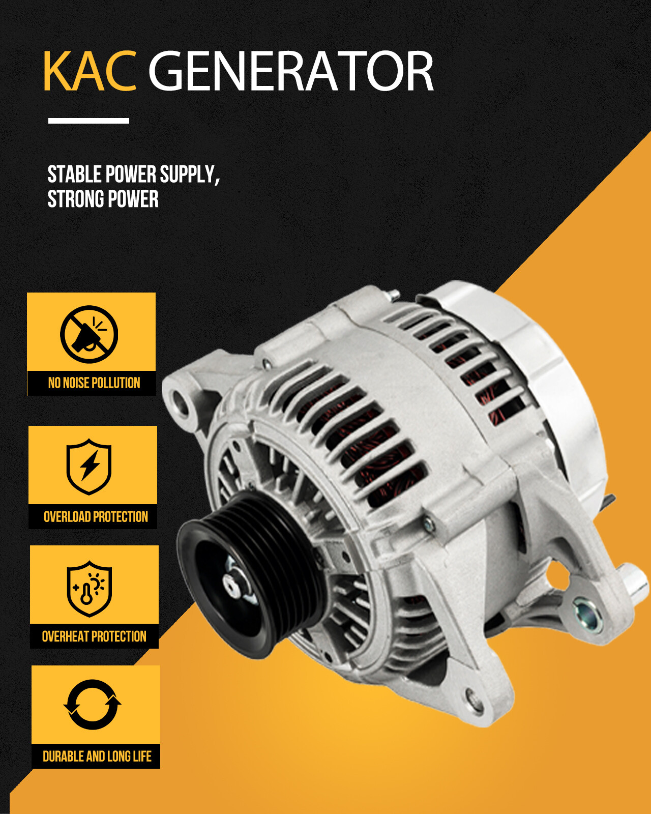 Alternator For Toyota 4Runner 1996-1999 2.7L & Toyota Tacoma 1997-1999 2.7L