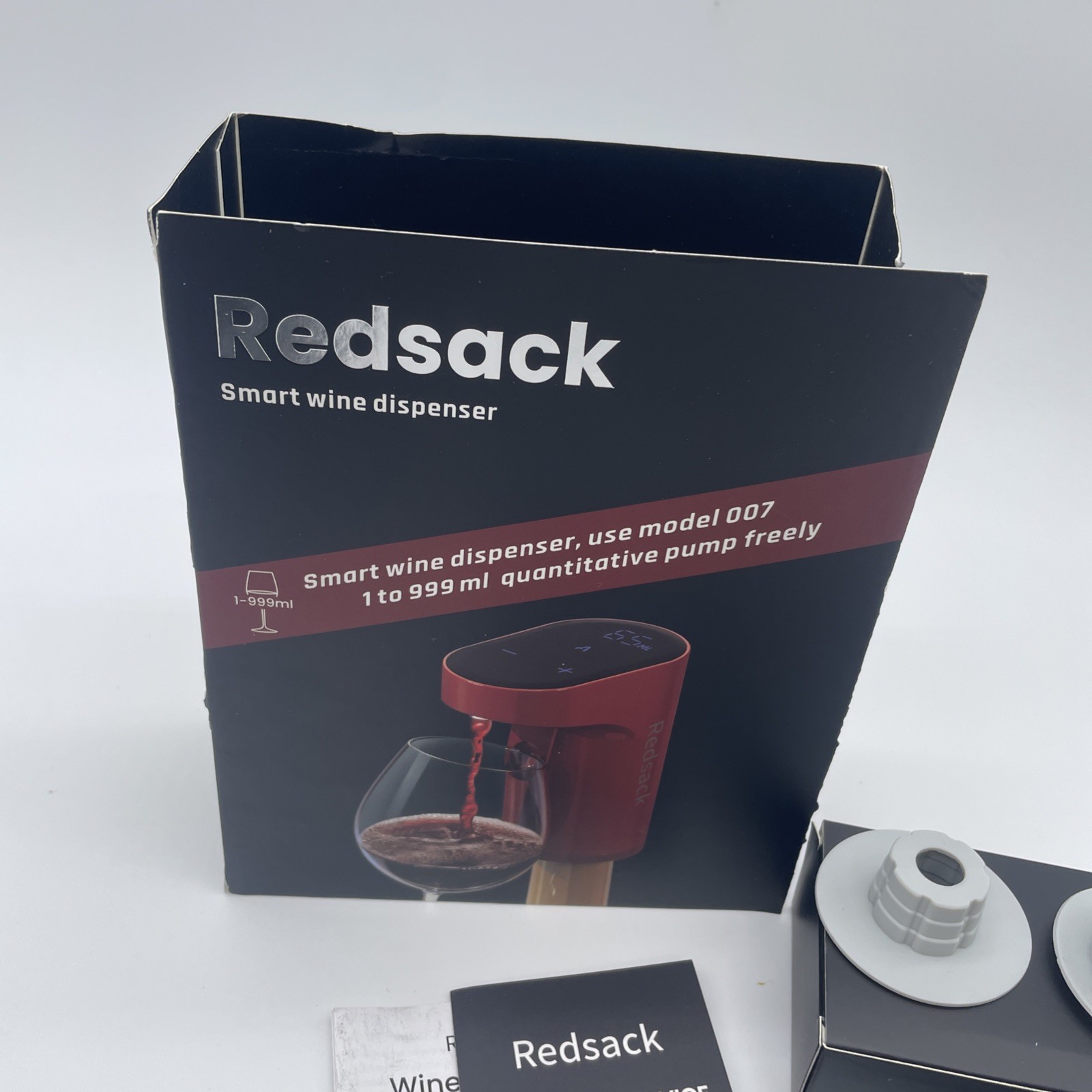 Redsack Smart Wine Dispenser Model 007 Electronic USB Rechargeable