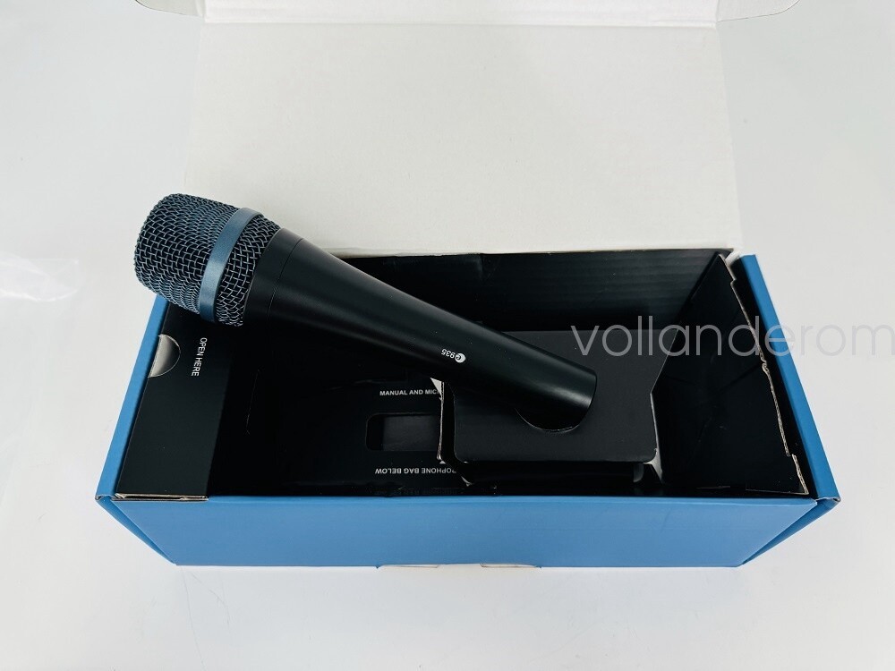 New Sennheiser E935 Dynamic Vocal Performance Handheld Microphone Cardioid Black