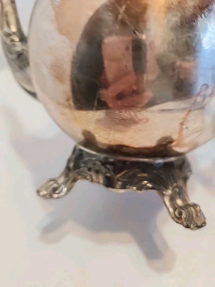VTG Silver-Plated F.B. Rogers Coffee Pot Tea pot classic elegant medium SZ READ