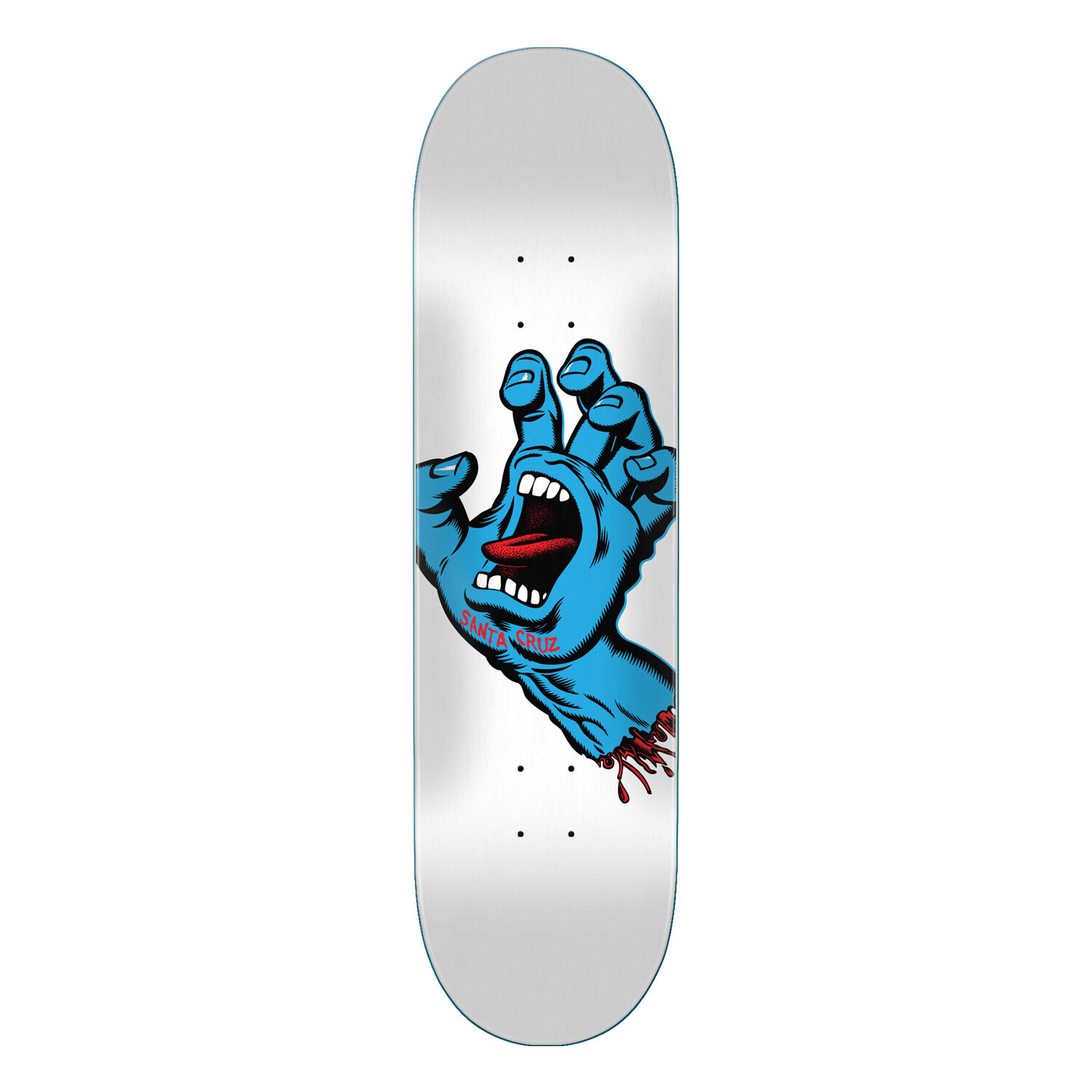 Santa Cruz Skateboard Complete Screaming Hand 8.25" W/Independent & Soft Wheels