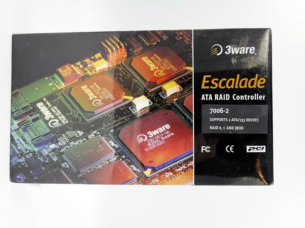NEW NIB SEALED 3ware Escalade ATA RAID Controller 7006-2