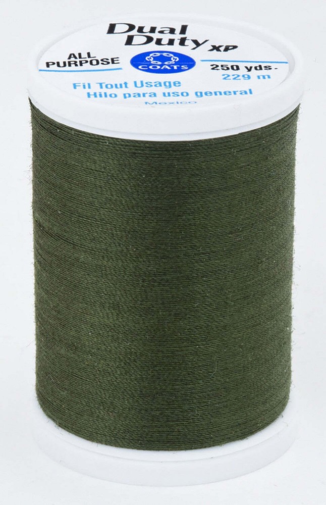 6380 Spinach Dual Duty XP Polyester Thread 250yds