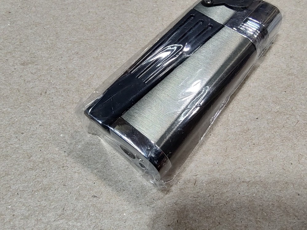 Portable Pipe Lighter Versatile Foldable Multi Purpose Metal Lighter Bowl Silver