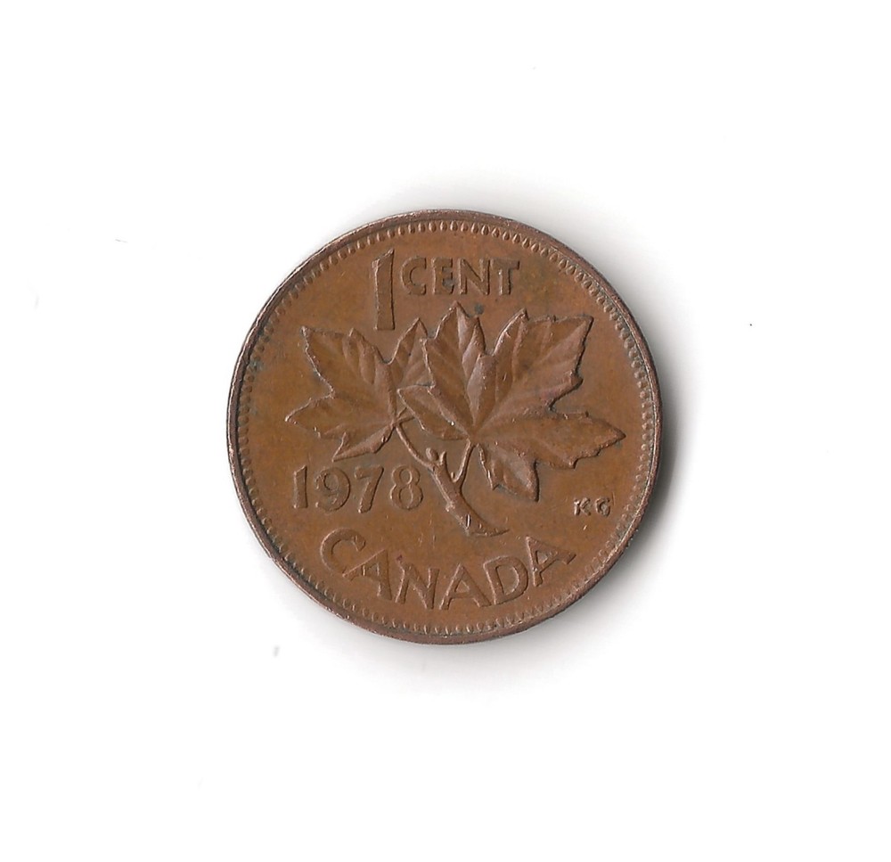 1978 Canada - 1 Cent - 987 - Bronze - 3.2g