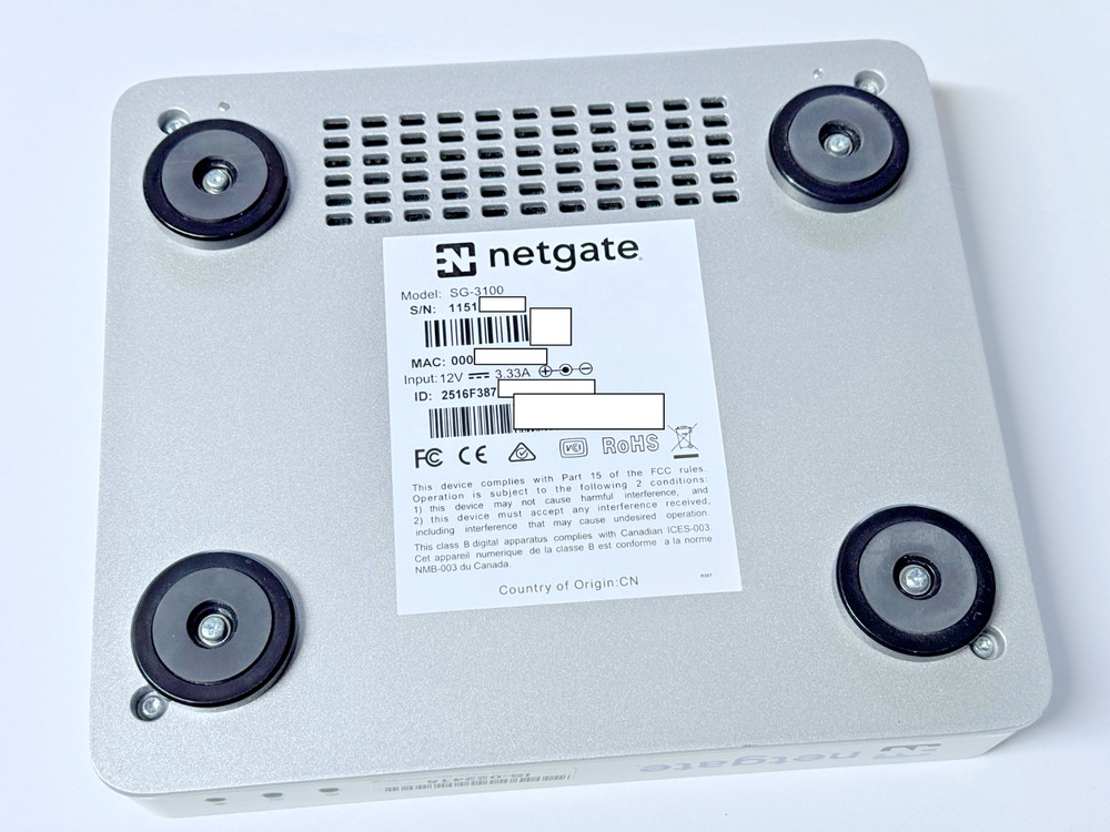 Netgate SG-3100 pfSense Security Gateway Firewall Router VPN Appliance- Untested