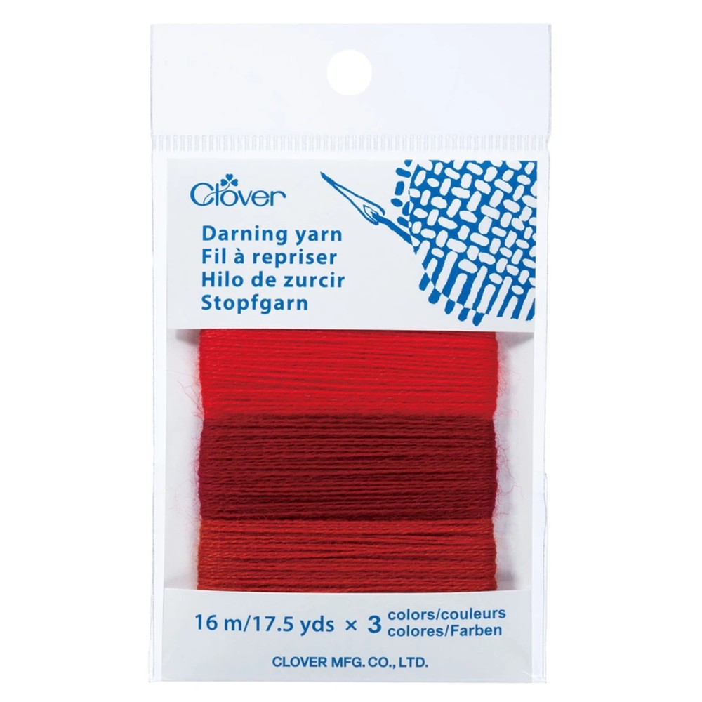 Clover Darning Yarn Red 7951