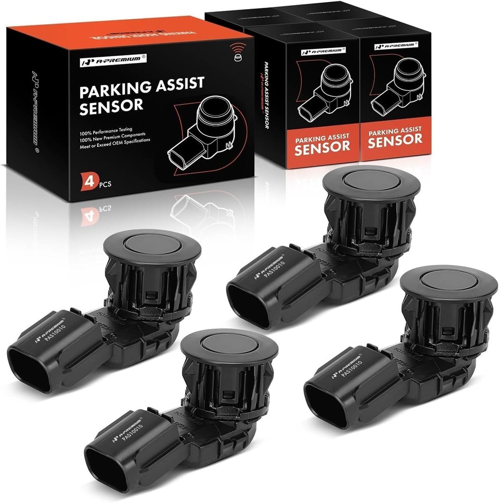 4-PC Reverse Backup Parking Assist Sensor Compatible with Select Toyota