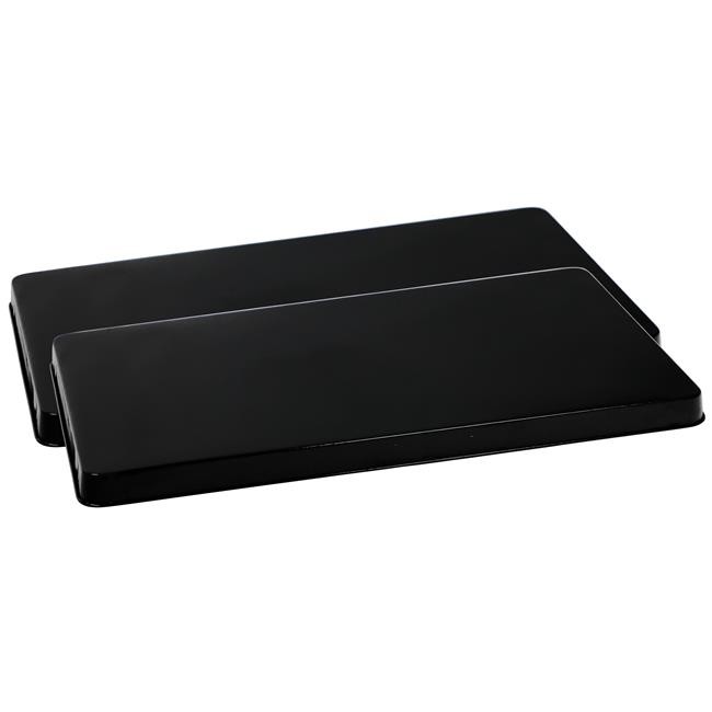 Reston Lloyd R-105-B Gas Rectangular Tin Buner Cover Set 2 Black