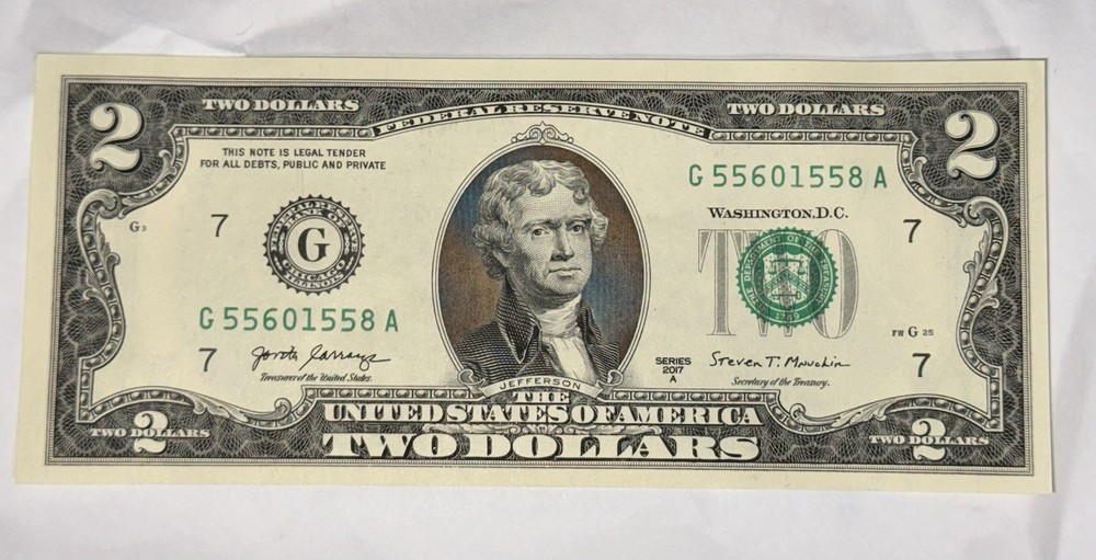 ✅ ($2 BILLS) TWO DOLLAR BILLS UNCIRCULATED SEQUENTIAL ✅
