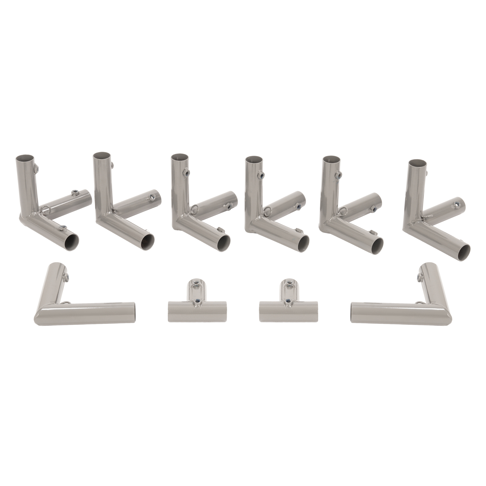 10 X 1" Golf Frame Corner Kit with Threaded Eye For DIY Outdoor Golf Cage Net