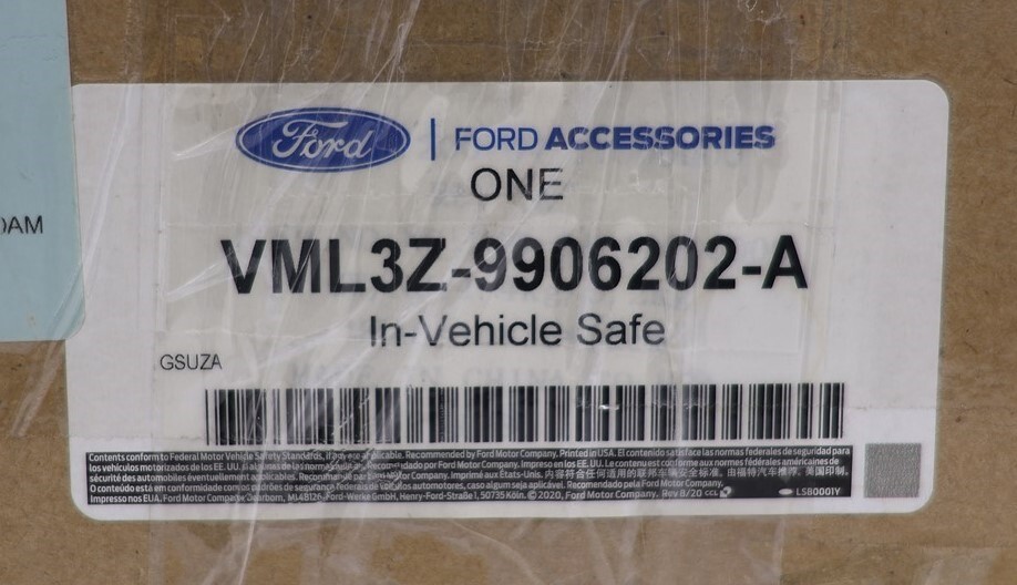 NEW OEM Ford Center Console Security Vault Safe VML3Z-9906202-A F-150 2021-2023
