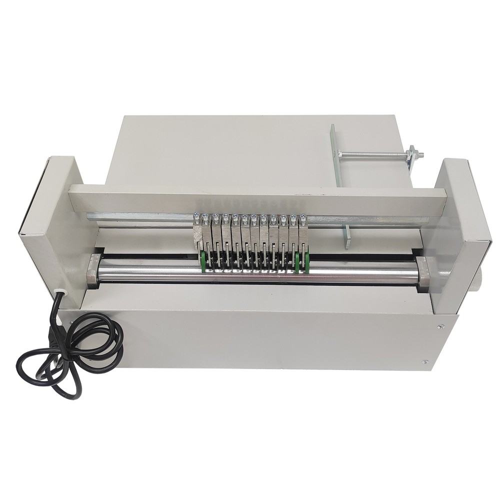 Electric Adhesive Marking Machine Automatic 400mm Sticker Half Cutting Machine